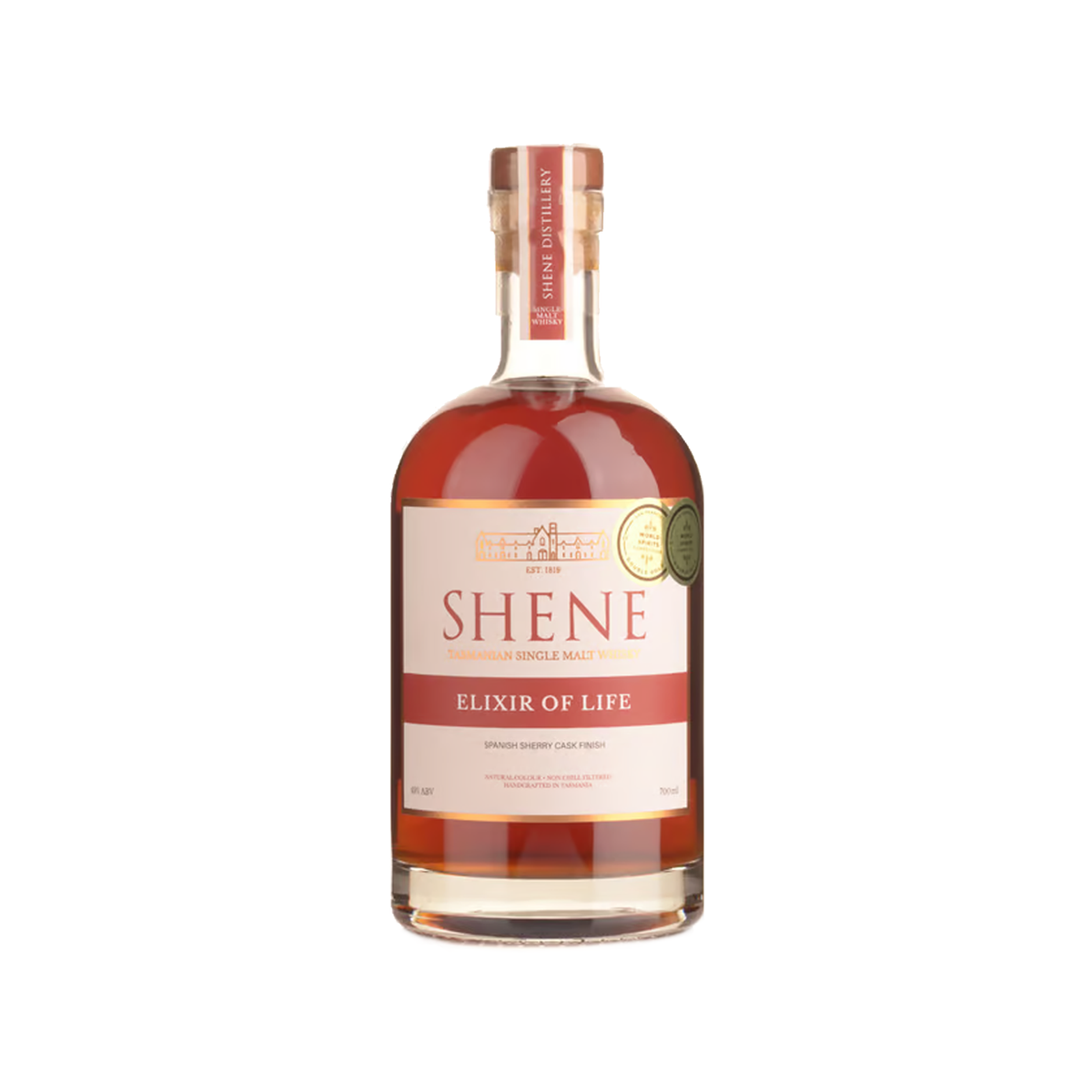 Shene Elixir of Life Tasmanian Single Malt Whisky